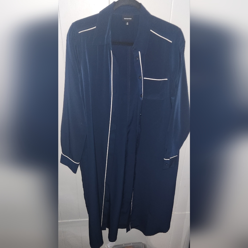 Who What Wear NWOT Navy Shirtdress